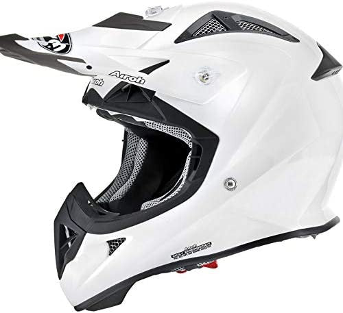 Airoh Cross Mc -kypärapset Aviator J Color White